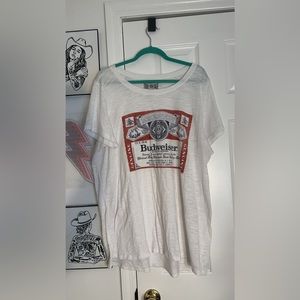Torrid Budweiser tee